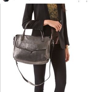 Botkier Metallic Satchel Bag